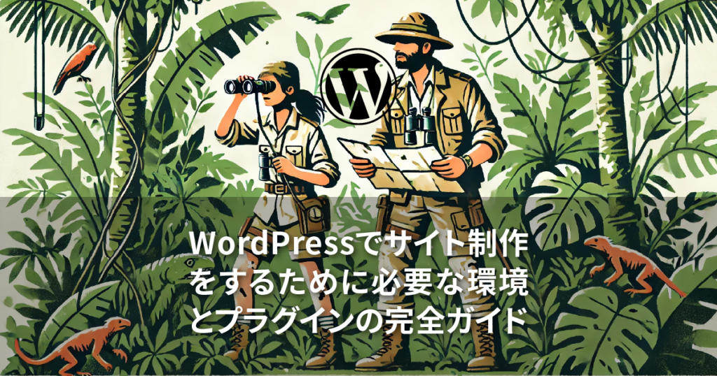 WordPressでサイト制作をするために必要な環境とプラグインの完全ガイド